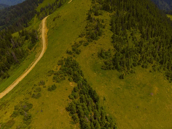 Vrchol Hory Oblacích Turecko Karadenizová Zóna Rize Město — Stock fotografie