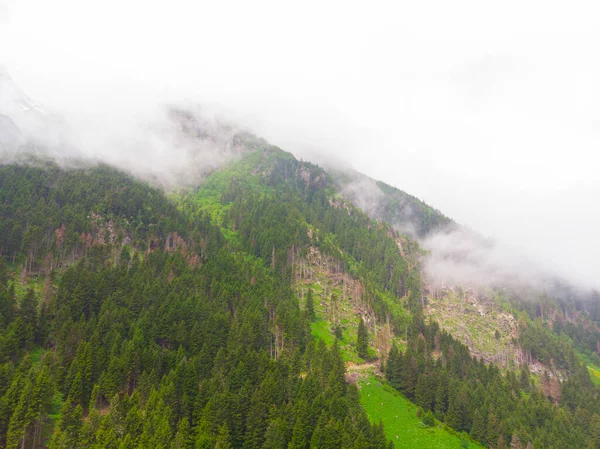 Pico Montaña Las Nubes Turquía Karadeniz Zona Rize Ciudad — Foto de Stock