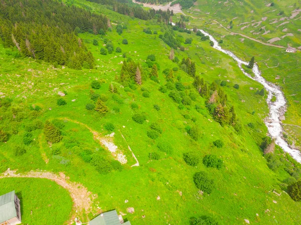 Pico Montaña Las Nubes Turquía Karadeniz Zona Rize Ciudad —  Fotos de Stock