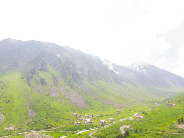 Pico Montaña Las Nubes Turquía Karadeniz Zona Rize Ciudad —  Fotos de Stock