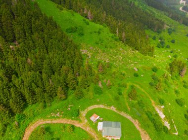 Bulutlardaki dağ zirvesi, Türkiye Karadeniz Bölgesi Rize kenti