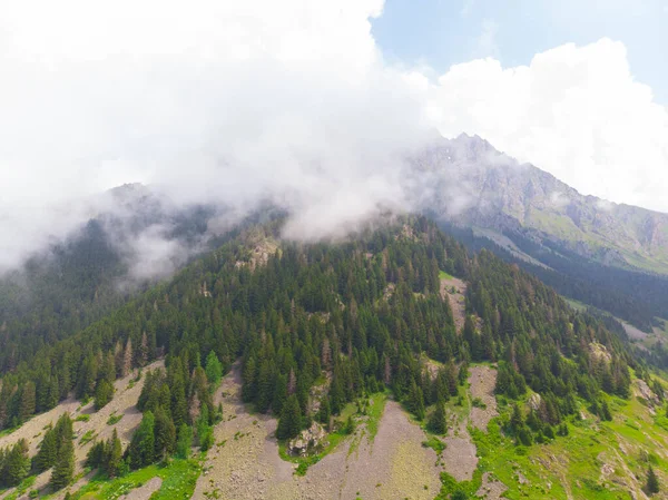 Pico Montaña Las Nubes Turquía Karadeniz Zona Rize Ciudad —  Fotos de Stock