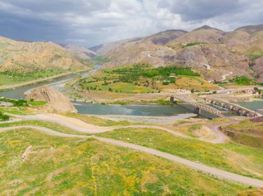 Palu, Elazig, eski şehir havası.