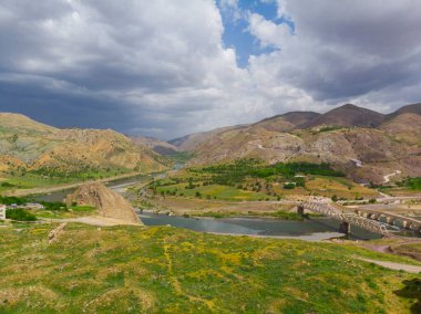 Palu, Elazig, eski şehir havası.