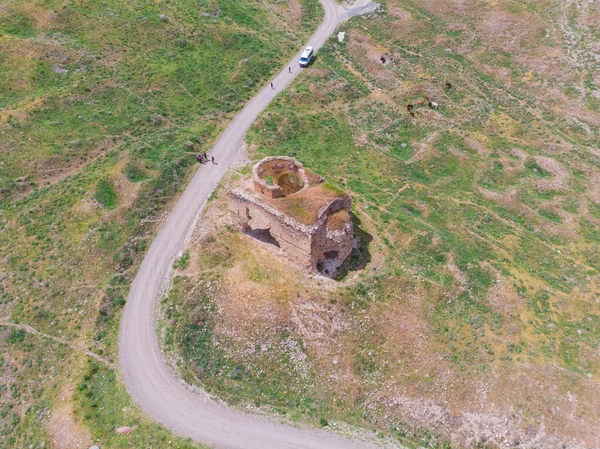 Palu Elazig Oude Stad Vanuit Lucht — Stockfoto