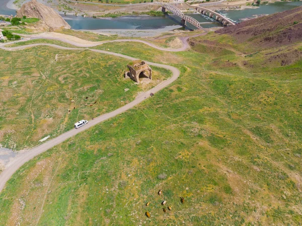 エールツィヒ 旧市街の空の景色 — ストック写真