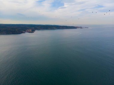 Yavuz Sultan Selim Köprüsü Havalimanı, İstanbul. Coronavirus 'un ortasında sokaklar bomboş. Mega City' de tecrit var. En uzunlarından biri..