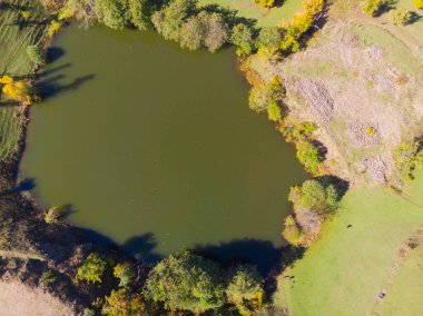 Savsat doğa parkı, manzara, göller ve dağlar, hava manzarası, Artvin - Türkiye