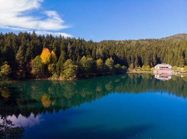 Savsat doğa parkı, manzara, göller ve dağlar, hava manzarası, Artvin - Türkiye