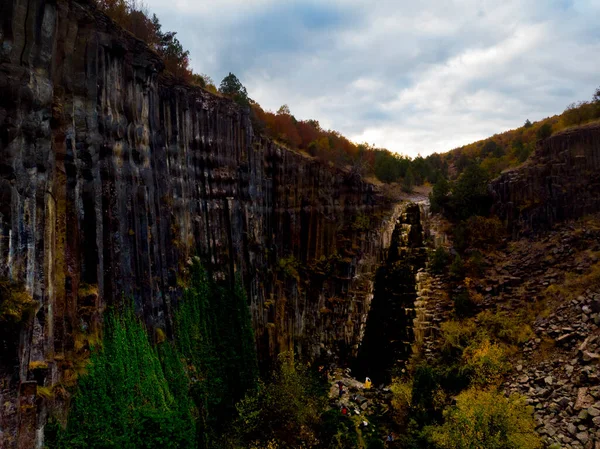 Basaltklippen Naturpark Luftaufnahme Sinop Türkei — Stockfoto