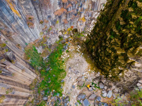Basalt Cliffs Nature Park Aerial View Sinop Turkey — Stock Photo, Image