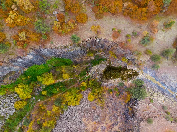 Parque Natural Los Acantilados Basalto Vista Aérea Sinop Turquía —  Fotos de Stock