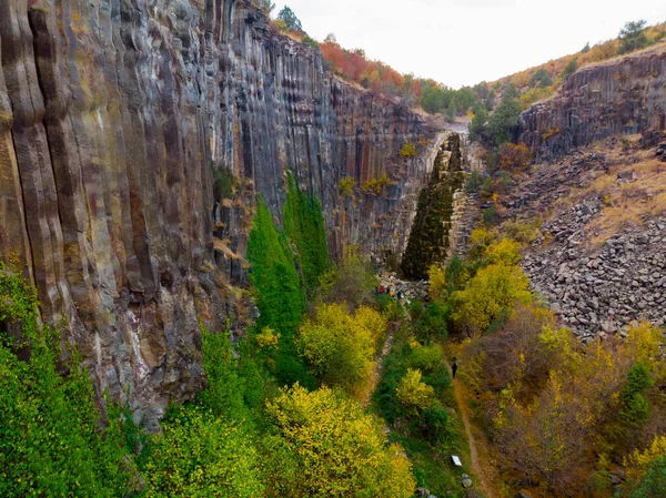 Basalt Clips Nature Park Αεροφωτογραφία Σινώπη Τουρκία — Φωτογραφία Αρχείου