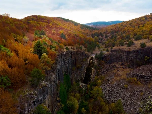 Природний Парк Базальтові Скелі Вигляд Повітря Сіноп Туреччина — стокове фото