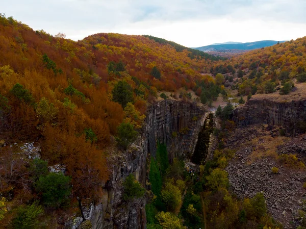 Природний Парк Базальтові Скелі Вигляд Повітря Сіноп Туреччина — стокове фото