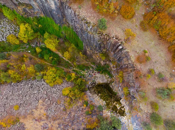 Parque Natural Los Acantilados Basalto Vista Aérea Sinop Turquía —  Fotos de Stock