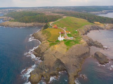 INCEBURUN deniz feneri, hava manzarası, Sinop - Türkiye