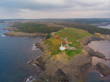 INCEBURUN deniz feneri, hava manzarası, Sinop - Türkiye