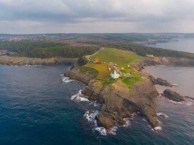 INCEBURUN deniz feneri, hava manzarası, Sinop - Türkiye