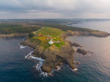 INCEBURUN deniz feneri, hava manzarası, Sinop - Türkiye