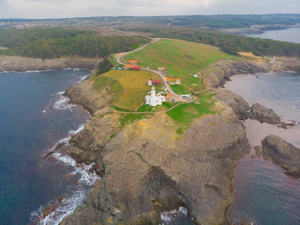 INCEBURUN deniz feneri, hava manzarası, Sinop - Türkiye