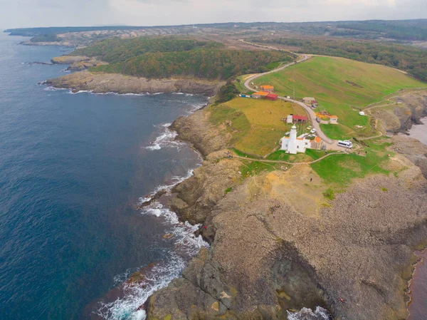 INCEBURUN deniz feneri, hava manzarası, Sinop - Türkiye