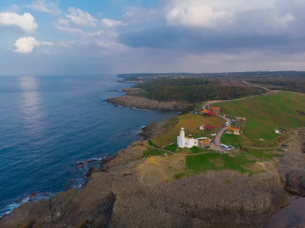 Faro Inceburun Vedute Aeree Sinop Turchia — Foto Stock