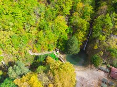 Erfelek Şelalesi, hava manzarası, Sinop - Türkiye