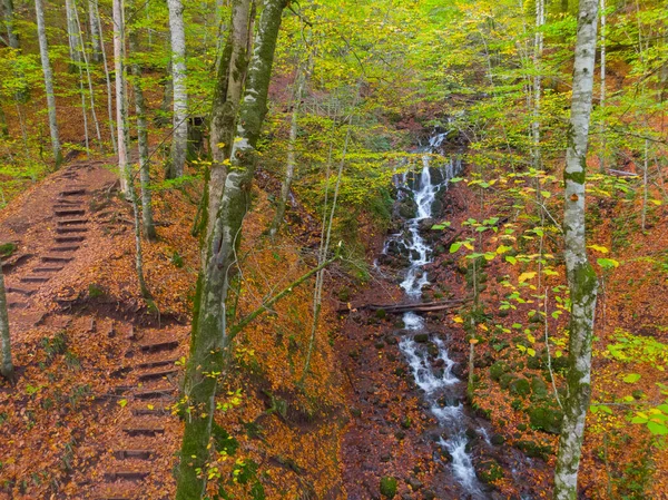 Bolu Sette Laghi Parco Nazionale Vista Aerea Turchia — Foto Stock