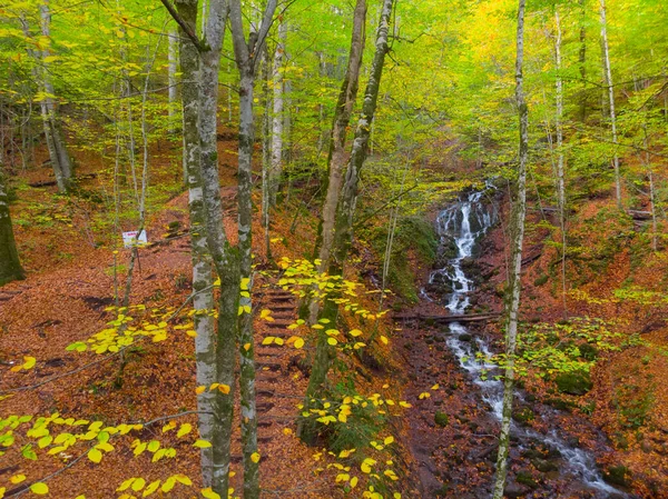 Bolu Seven Lakes National Park Αεροφωτογραφία Στην Τουρκία — Φωτογραφία Αρχείου