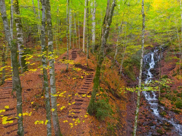 Bolu Sette Laghi Parco Nazionale Vista Aerea Turchia — Foto Stock