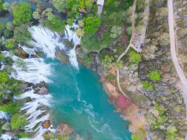 Cascada Kravica Menudo Llamada Erróneamente Kravice Una Gran Cascada Agua —  Fotos de Stock