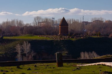 Ahlat 'ın Seljuk Mezarlığı, Ortaçağ İslam mezarı..