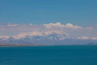 Ararat Dağı, Agri Dagi Dağı, dağ, ufuk çizgisi, volkan, Igdir, Türkiye, Ortadoğu, manzara, hava manzarası, Nuh, Ark. Asya, ev.