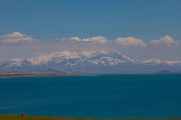Monte Ararat Agri Dagi Montagna Skyline Vulcano Igdir Turchia Medio — Foto Stock
