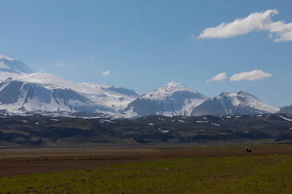 Monte Ararat Agri Dagi Montaña Horizonte Volcán Igdir Turquía Medio — Foto de Stock