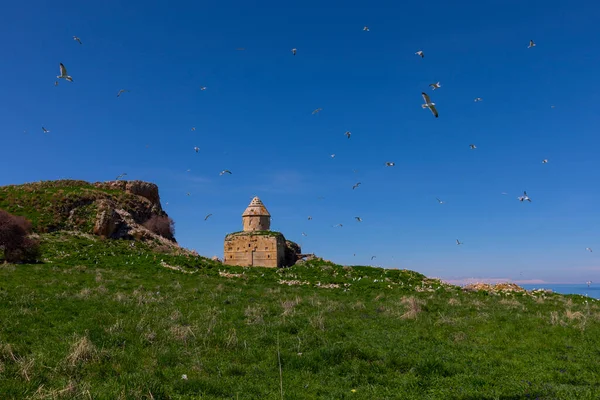 Terras Carpanak Montanha Suphan Van Turquia — Fotografia de Stock