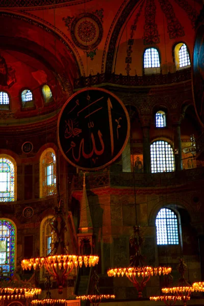 Hagia Sophia Kirche Oder Moschee Istanbul Dem Weltberühmten Monument Byzantinischer — Stockfoto