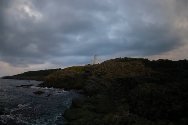 Lighthouse Inceburun Sinop Turkey Inceburun Northernmost Point Turkey — Stock Photo, Image