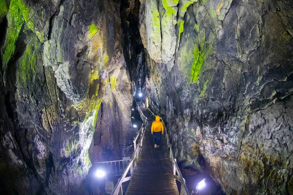 Cueva Inalti Sinop Turquía Nalt Magarasi Uno Los Lugares Más — Foto de Stock