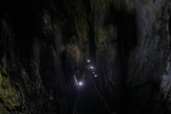 Cueva Inalti Sinop Turquía Nalt Magarasi Uno Los Lugares Más — Foto de Stock