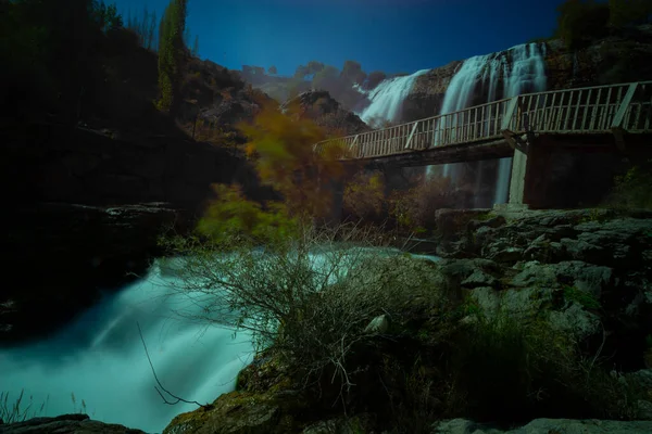 Wasserfall Tortum Der Ostanatolischen Region Der Türkei Landschaft Hoch — Stockfoto