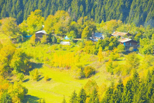 Erstaunliche Dorffotos Und Berglandschaften Savsat Artvin Türkei — Stockfoto