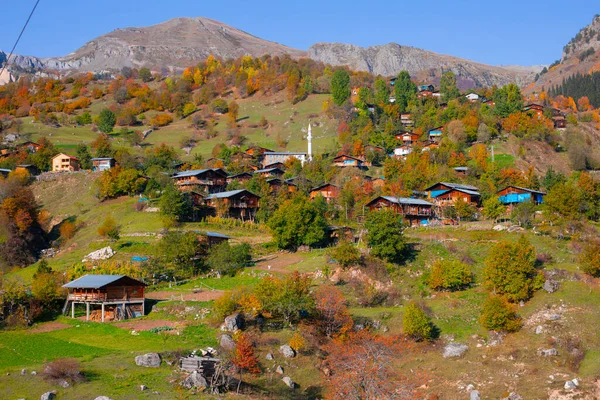 Řeky Jezera Lesy Podzim Nejkrásnější Turecká Města — Stock fotografie