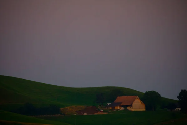 Hirzel Village Kantonen Zürich Schweiz — Stockfoto