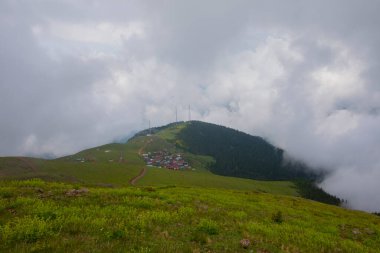 Mistik Bulutlar Huser Platosu Camlihemsin Rize Türkiye