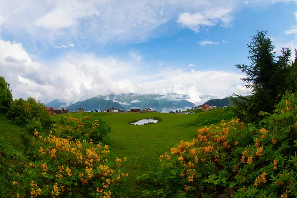 Badara Plateau Rize Camlihemsin Schwarzen Meer Türkei Landschaft Aus Wolken — Stockfoto