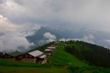 Pokut Platosu Rize Camlihemsin, Pokut Platosu Karadeniz ve Türkiye. Rize, Türkiye.