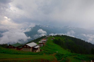 Pokut Platosu Rize Camlihemsin, Pokut Platosu Karadeniz ve Türkiye. Rize, Türkiye.