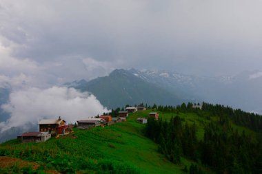 Pokut Platosu Rize Camlihemsin, Pokut Platosu Karadeniz ve Türkiye. Rize, Türkiye.